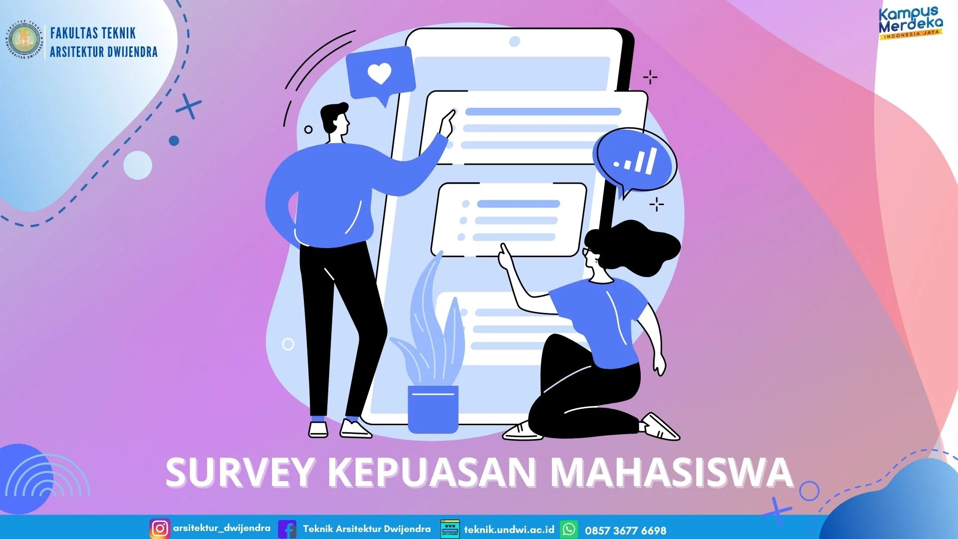FLYER SURVEY KEPUASAAN MAHASISWA